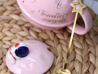 Кружка "Travel in the starry sky", pink 450 мл