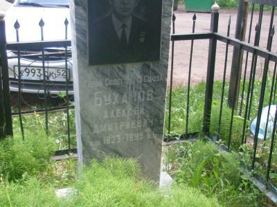 Могила Букалова Алексея Дмитриевича, Героя Советского Союза