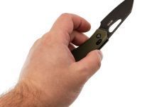 Складной нож SRM Cub 261M-GP, сталь 154CM, рукоять G10, зеленый