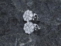 Пусеты из белого золота э4712пс10183500