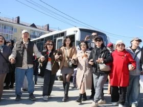 На площади Победы в Якутске станцевали «Осуохай Победы»