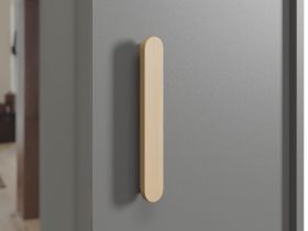 Шкаф-купе Бладвен 3-140x210 Графитовый