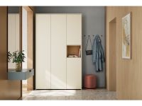 Распашной шкаф Висмар 3-153x240 Светло-бежевый