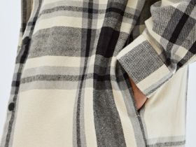 Рубашка в клетку, Бежевый