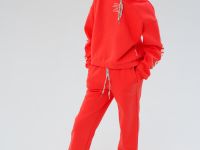 Комплект трикотажный для девочек: толстовка, брюки