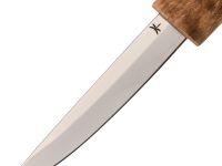 Северный нож малый СЫНДЫЫС, мастер Егор Романов, сталь D2, рукоять карельская береза