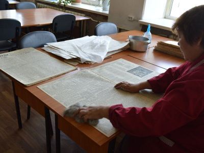 Началась масштабная работа по сохранению газетного фонда Якутии