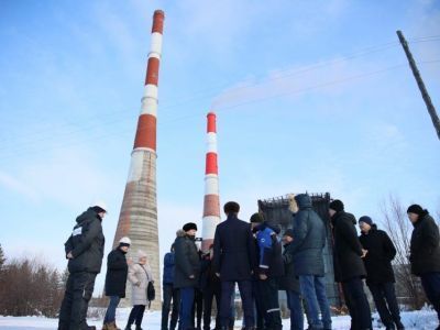 Глава Якутии проинспектировал ход строительства Нерюнгринской ГРЭС