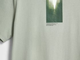 Футболка с принтом, Зеленый