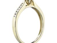 Кольцо из желтого золота с бриллиантами э0301кц02186600