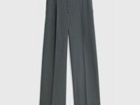 Прямые брюки со стрелками, Серый