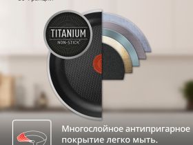 Сковорода для блинов Tefal Easy Plus 22 см 04237522