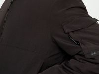 Куртка-бомбер утепленная с эластичным поясом