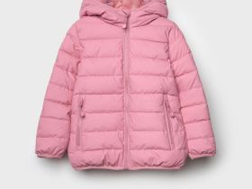 Куртка текстильная с полиуретановым покрытием для девочек