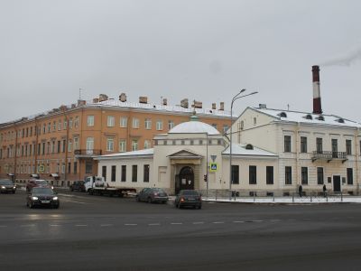 Часовня Валаамского монастыря и дома Караваевой