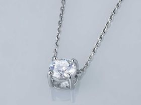 Классическая подвеска из белого золота э4712пд11231160_white