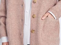 Удлиненный кардиган свободного кроя