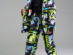 Комплект текстильный с полиуретановым покрытием для мальчиков: куртка, брюки