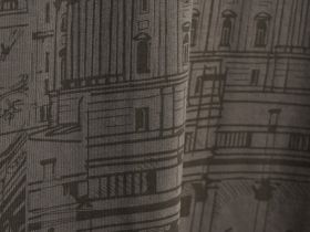 Футболка с принтом, Коричневый