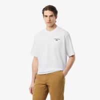 Мужская футболка Lacoste свободного кроя из органического хлопка
