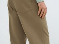 Брюки с эластичным поясом, Бежевый