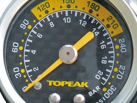 Насос высокого давления Topeak PocketShock DXG (черный / серебристый)