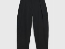 Брюки О-силуэта, Черный
