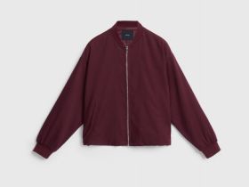 Бомбер на молнии, Фиолетовый