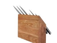 Подставка для ножей магнитная Woodinhome KS015SON, дуб