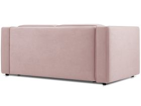 Диван прямой Аронт Мини Велюр Светло-розовый