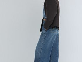 Куртка из пальтовой ткани с шерстью, Коричневый