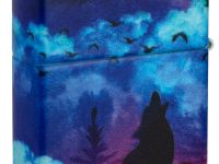 Зажигалка ZIPPO Wolf Design с покрытием 540 Matte, латунь/сталь