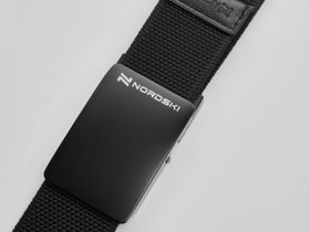 Ремень Nordski Double 38 мм Black/Grey