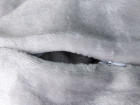 Наволочка декоративная Supersoft, серебро