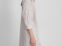 Платье-рубашка женское из хлопка