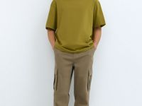 Футболка из плотного хлопка, Зеленый