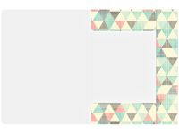 Папка на резинке Berlingo "Triangle" А4, 600 мкм, с рисунком