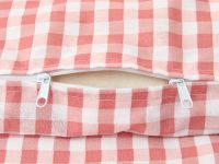 Постельное белье полукомплект Vichy, кораллово-розовое