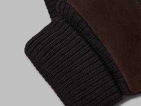 Перчатки из натуральной замши