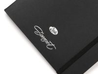 Скетчбук, сшивка "Сонет" А5 20 л 150 г, с черной бумагой
