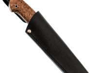 Нож Кроха, сталь M398, рукоять карельская береза