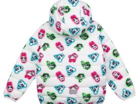 Куртка текстильная с полиуретановым покрытием для девочек