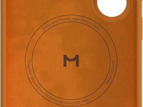 Чехол Magssory Silicone Case для Galaxy S26 Ultra, силикон оранжевый