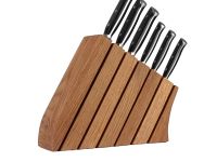 Подставка для ножей универсальная Woodinhome KS023UON, дуб