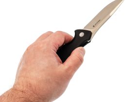 Складной нож Mr.Blade Hellcat Mini сталь VG-10, рукоять Black G10
