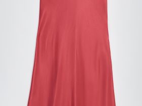 Атласная юбка макси