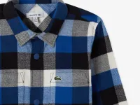 Детская фланелевая рубашка Lacoste