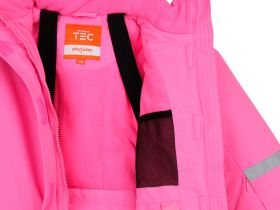 Куртка текстильная с полиуретановым покрытием для девочек