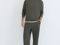 Джемпер с имитацией футболки, Зеленый