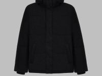 Стеганый пуховик с натуральным пухом